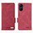 Custodia Portafoglio In Pelle Cover con Supporto L07Z per Vivo Y16 Rosso