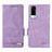 Custodia Portafoglio In Pelle Cover con Supporto L07Z per Vivo Y31 (2021) Viola