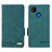 Custodia Portafoglio In Pelle Cover con Supporto L07Z per Xiaomi POCO C3 Verde