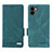 Custodia Portafoglio In Pelle Cover con Supporto L07Z per Xiaomi Poco C51 Verde