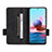 Custodia Portafoglio In Pelle Cover con Supporto L07Z per Xiaomi Poco M5S