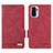 Custodia Portafoglio In Pelle Cover con Supporto L07Z per Xiaomi Poco M5S Rosso