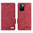 Custodia Portafoglio In Pelle Cover con Supporto L07Z per Xiaomi Redmi 10 4G Rosso