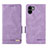 Custodia Portafoglio In Pelle Cover con Supporto L07Z per Xiaomi Redmi A1 Viola