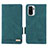 Custodia Portafoglio In Pelle Cover con Supporto L07Z per Xiaomi Redmi Note 10 4G Verde