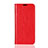 Custodia Portafoglio In Pelle Cover con Supporto L08 per Huawei Honor 8X Rosso