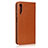 Custodia Portafoglio In Pelle Cover con Supporto L08 per Huawei Y9s Arancione