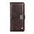 Custodia Portafoglio In Pelle Cover con Supporto L08 per Realme X7 5G Marrone