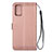 Custodia Portafoglio In Pelle Cover con Supporto L08 per Samsung Galaxy S20 Plus