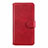 Custodia Portafoglio In Pelle Cover con Supporto L08 per Xiaomi Redmi Note 9S Rosso