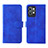 Custodia Portafoglio In Pelle Cover con Supporto L08Z per Realme GT2 Pro 5G Blu