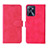 Custodia Portafoglio In Pelle Cover con Supporto L08Z per Realme Narzo 50A Prime Rosa Caldo