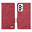 Custodia Portafoglio In Pelle Cover con Supporto L08Z per Samsung Galaxy A33 5G Rosso