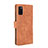 Custodia Portafoglio In Pelle Cover con Supporto L08Z per Samsung Galaxy A41 Marrone