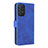 Custodia Portafoglio In Pelle Cover con Supporto L08Z per Samsung Galaxy A52 4G Blu