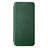 Custodia Portafoglio In Pelle Cover con Supporto L08Z per Samsung Galaxy F12 Verde