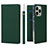 Custodia Portafoglio In Pelle Cover con Supporto L09 per Apple iPhone 14 Pro Verde