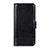 Custodia Portafoglio In Pelle Cover con Supporto L09 per Huawei Y5p Nero