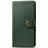 Custodia Portafoglio In Pelle Cover con Supporto L09 per Samsung Galaxy M31 Prime Edition Verde