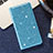 Custodia Portafoglio In Pelle Cover con Supporto L09 per Samsung Galaxy S20 Plus Cielo Blu