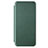 Custodia Portafoglio In Pelle Cover con Supporto L09Z per Samsung Galaxy A03s Verde