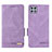 Custodia Portafoglio In Pelle Cover con Supporto L09Z per Samsung Galaxy A22 5G Viola