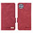Custodia Portafoglio In Pelle Cover con Supporto L09Z per Samsung Galaxy F42 5G Rosso