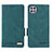 Custodia Portafoglio In Pelle Cover con Supporto L09Z per Samsung Galaxy F42 5G Verde