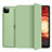 Custodia Portafoglio In Pelle Cover con Supporto L10 per Apple iPad Pro 11 (2021) Verde Pastello