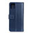 Custodia Portafoglio In Pelle Cover con Supporto L10 per Huawei Honor 30S Blu