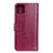 Custodia Portafoglio In Pelle Cover con Supporto L10 per Huawei Honor 30S Rosso Rosa