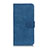 Custodia Portafoglio In Pelle Cover con Supporto L10 per Oppo A11s Blu