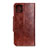 Custodia Portafoglio In Pelle Cover con Supporto L10 per Samsung Galaxy A71 4G A715 Marrone