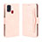 Custodia Portafoglio In Pelle Cover con Supporto L10 per Samsung Galaxy M31 Prime Edition Rosa