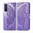 Custodia Portafoglio In Pelle Cover con Supporto L10 per Sony Xperia 5 II Lavanda