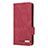 Custodia Portafoglio In Pelle Cover con Supporto L10Z per Samsung Galaxy A33 5G Rosso