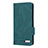 Custodia Portafoglio In Pelle Cover con Supporto L10Z per Samsung Galaxy A33 5G Verde