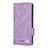 Custodia Portafoglio In Pelle Cover con Supporto L10Z per Samsung Galaxy A33 5G Viola