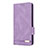 Custodia Portafoglio In Pelle Cover con Supporto L10Z per Samsung Galaxy A53 5G Viola