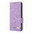 Custodia Portafoglio In Pelle Cover con Supporto L10Z per Samsung Galaxy A73 5G Viola