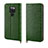 Custodia Portafoglio In Pelle Cover con Supporto L11 per Huawei Mate 20 Verde