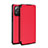 Custodia Portafoglio In Pelle Cover con Supporto L11 per Xiaomi Mi 11 Pro 5G Rosso