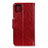 Custodia Portafoglio In Pelle Cover con Supporto L12 per Huawei Honor 30S Rosso Rosa
