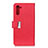 Custodia Portafoglio In Pelle Cover con Supporto L12 per Realme 6 Pro Rosso