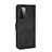Custodia Portafoglio In Pelle Cover con Supporto L12Z per Samsung Galaxy A72 4G Nero
