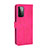 Custodia Portafoglio In Pelle Cover con Supporto L12Z per Samsung Galaxy A72 4G Rosa Caldo