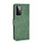 Custodia Portafoglio In Pelle Cover con Supporto L12Z per Samsung Galaxy A72 5G Verde