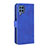 Custodia Portafoglio In Pelle Cover con Supporto L12Z per Samsung Galaxy M32 4G Blu