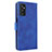 Custodia Portafoglio In Pelle Cover con Supporto L12Z per Samsung Galaxy M52 5G Blu
