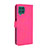 Custodia Portafoglio In Pelle Cover con Supporto L12Z per Samsung Galaxy M62 4G Rosa Caldo